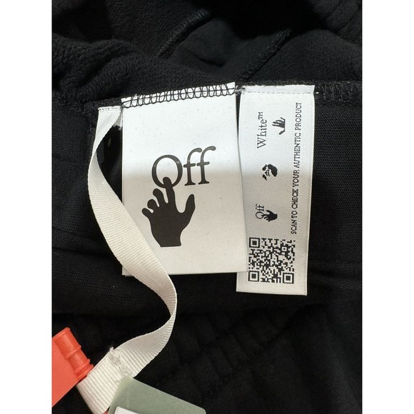 NWT Off-White Black Diagonal Stripe Joggers - Picture 10 of 16